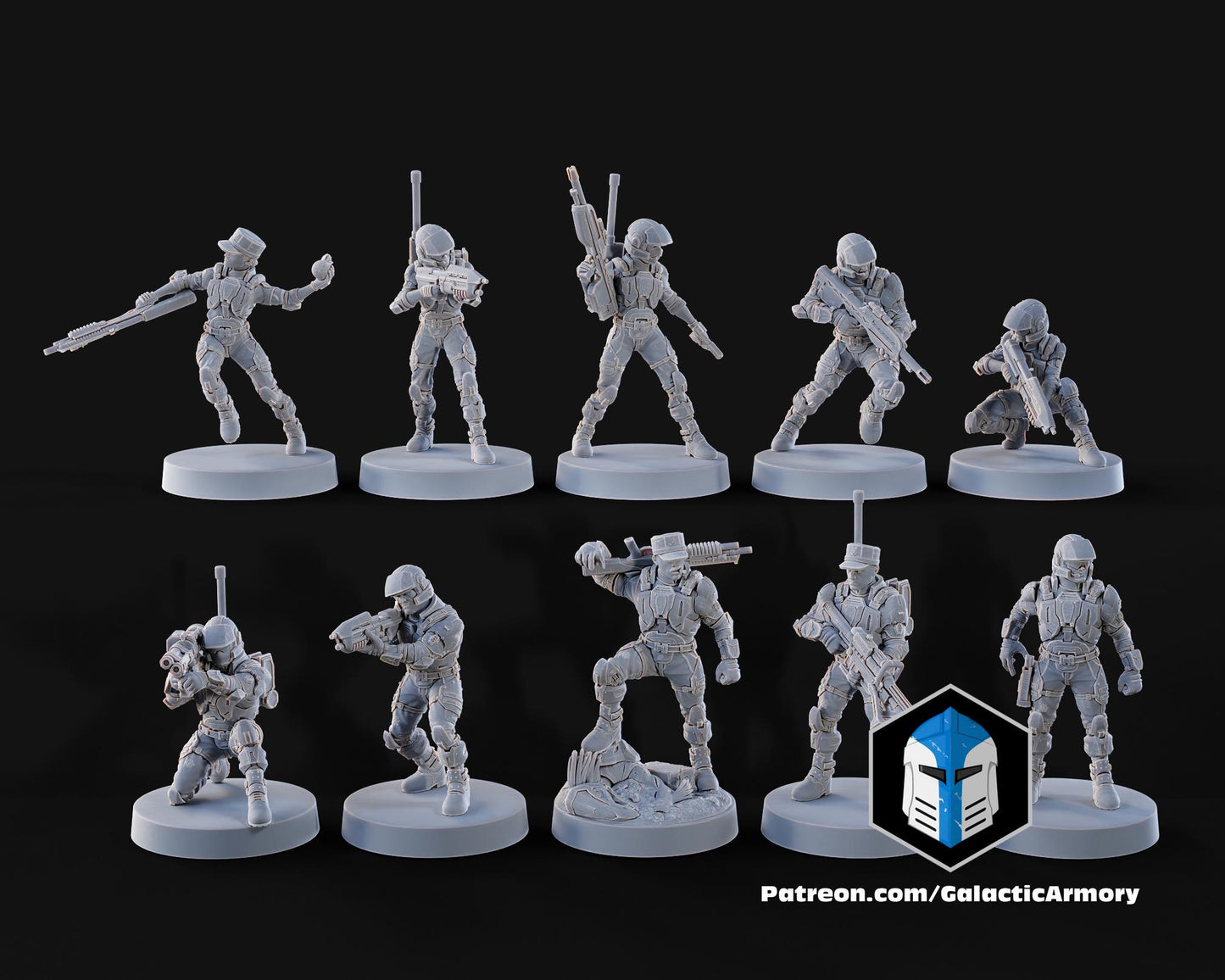 Halo UNSC ODST & Marine Pack