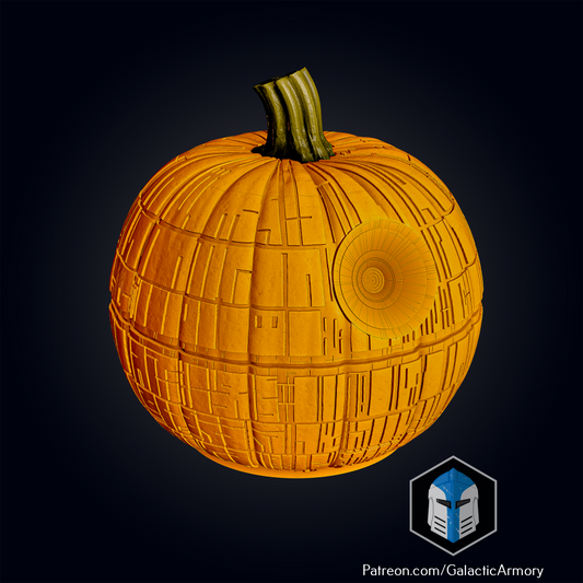 Death Star Pumpkin Candy Bowl