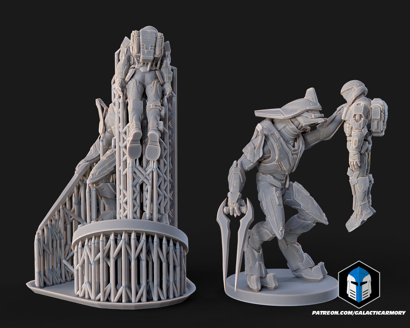 Halo Elite Miniatures