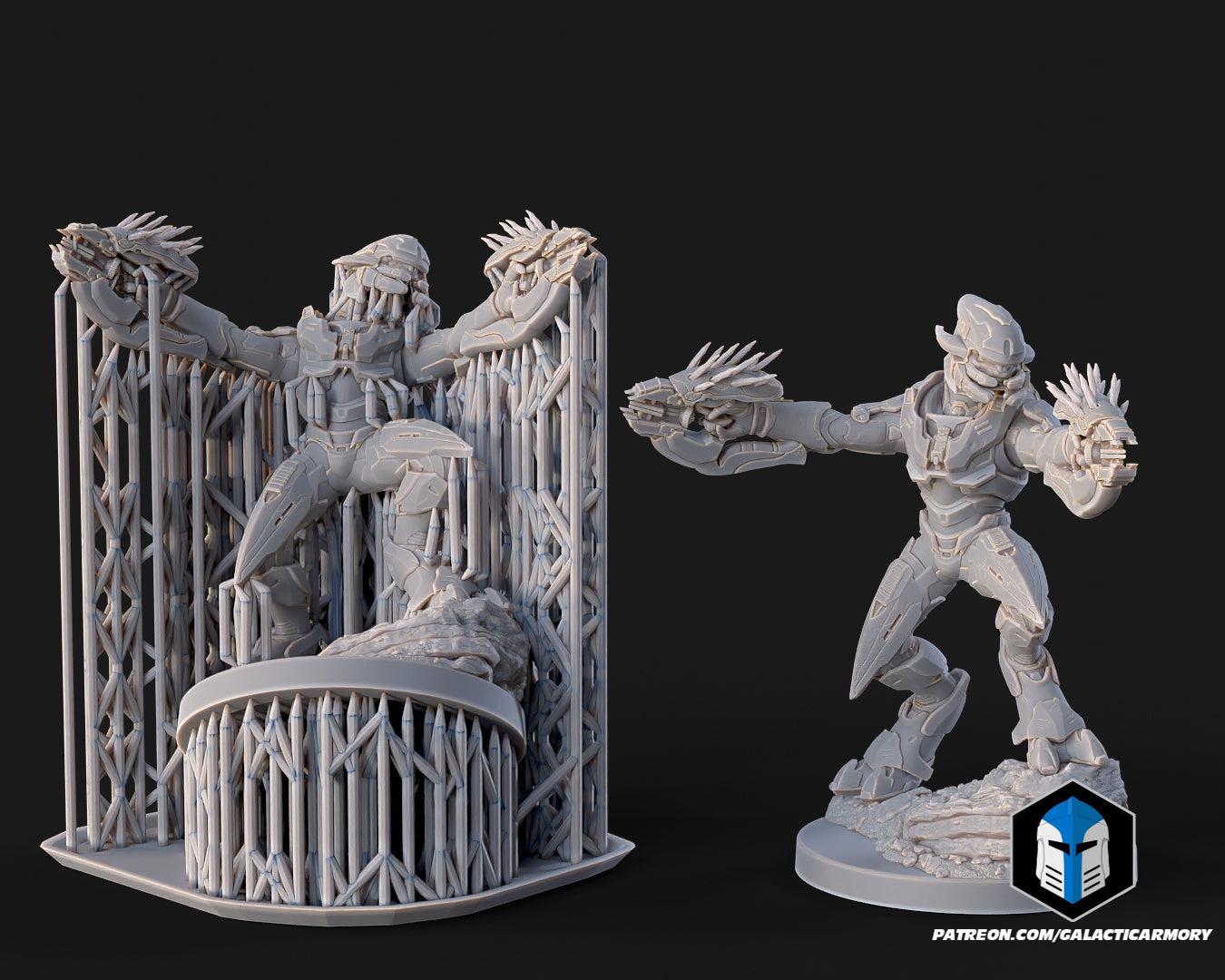 Halo Elite Miniatures