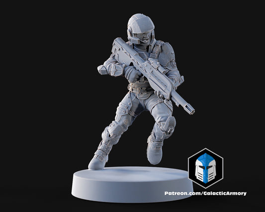 Halo UNSC Marine Miniatures