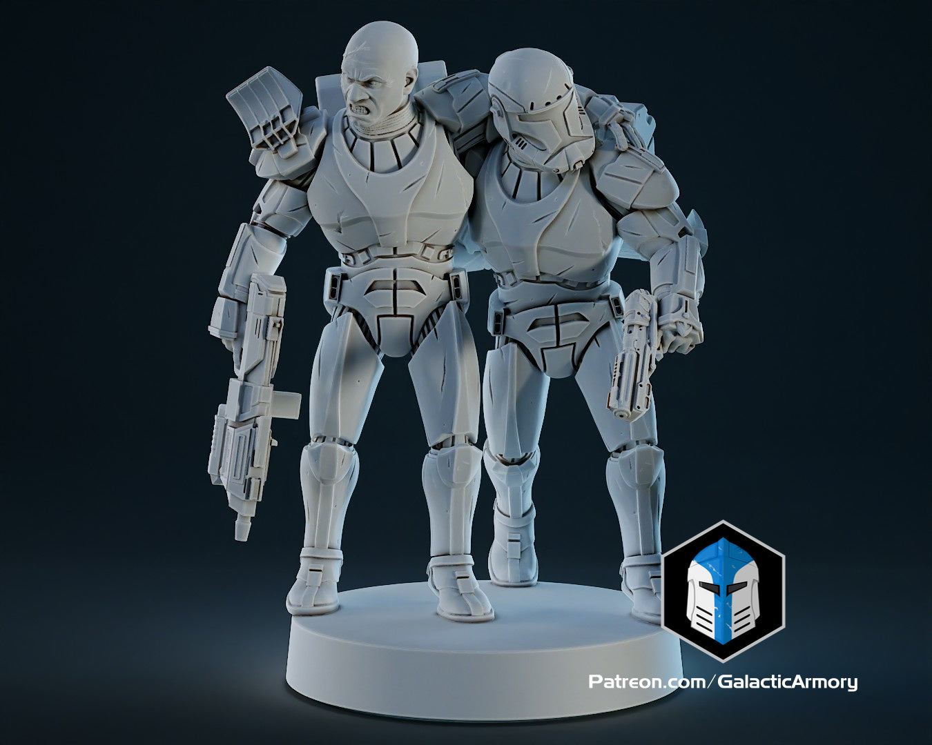 Star Wars Republic Commando Miniatures