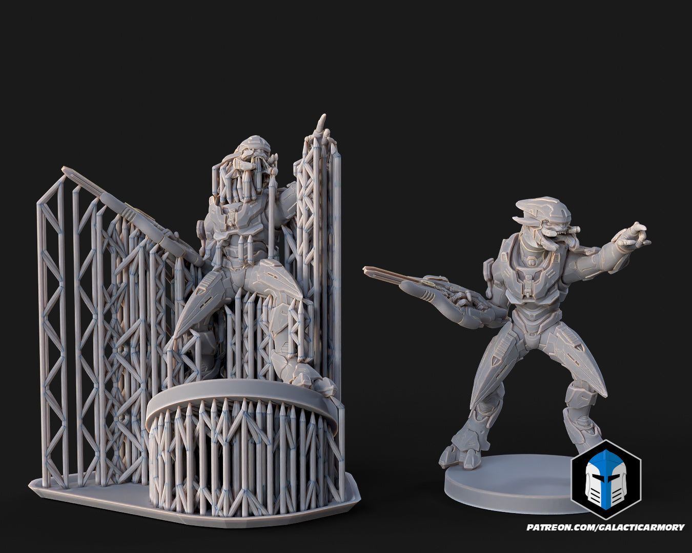 Halo Elite Miniatures