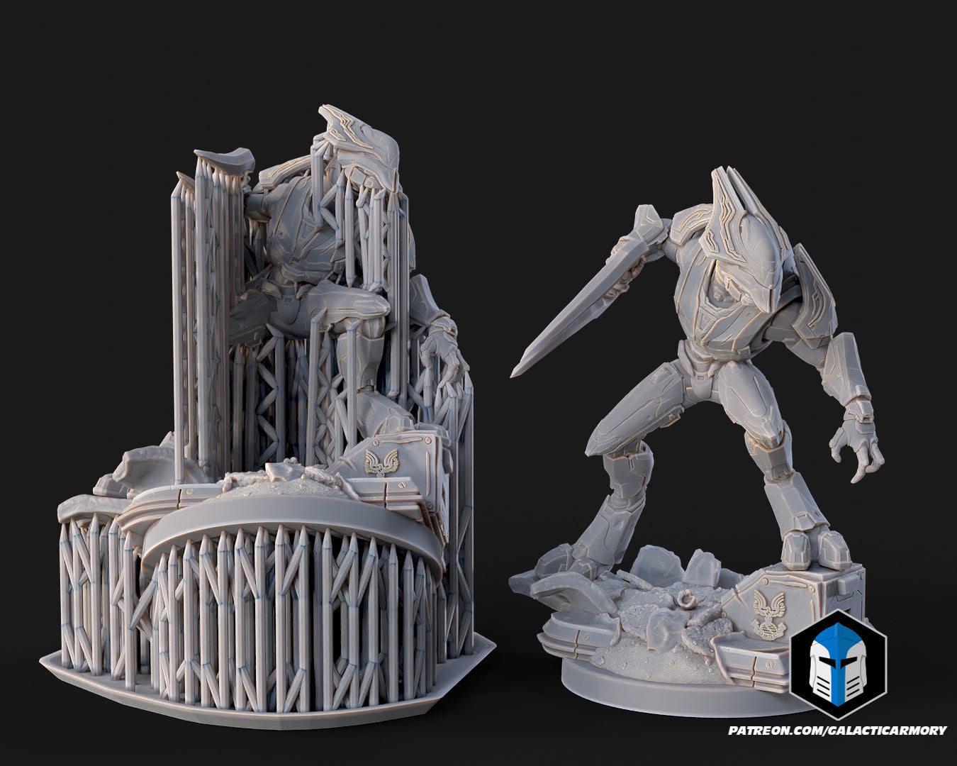 Halo Elite Miniatures