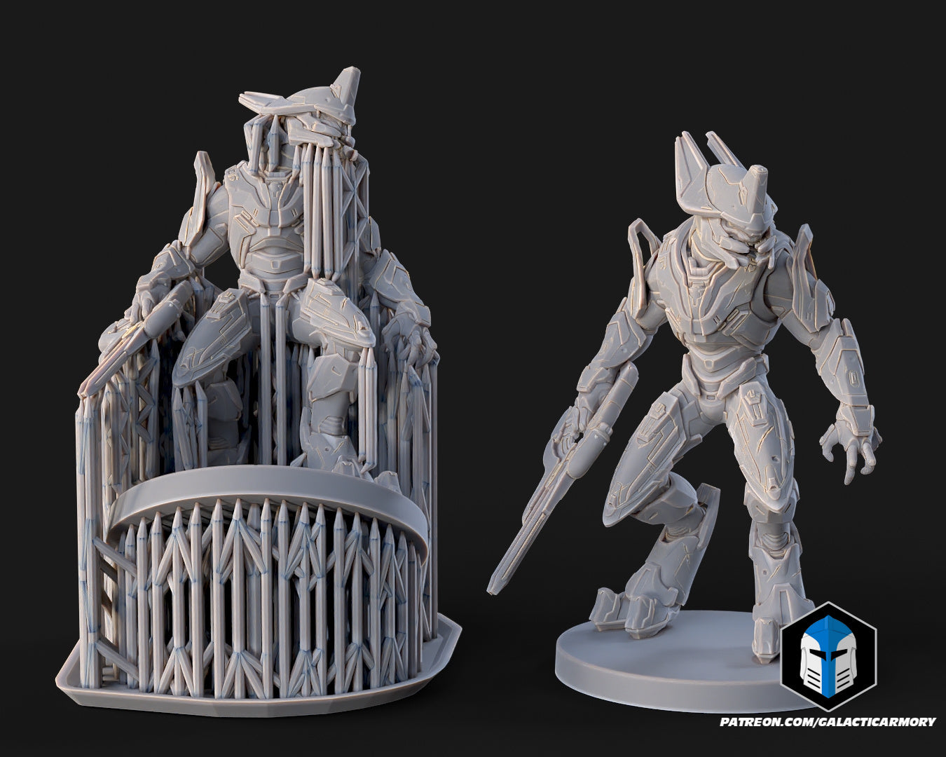 Halo Elite Miniatures