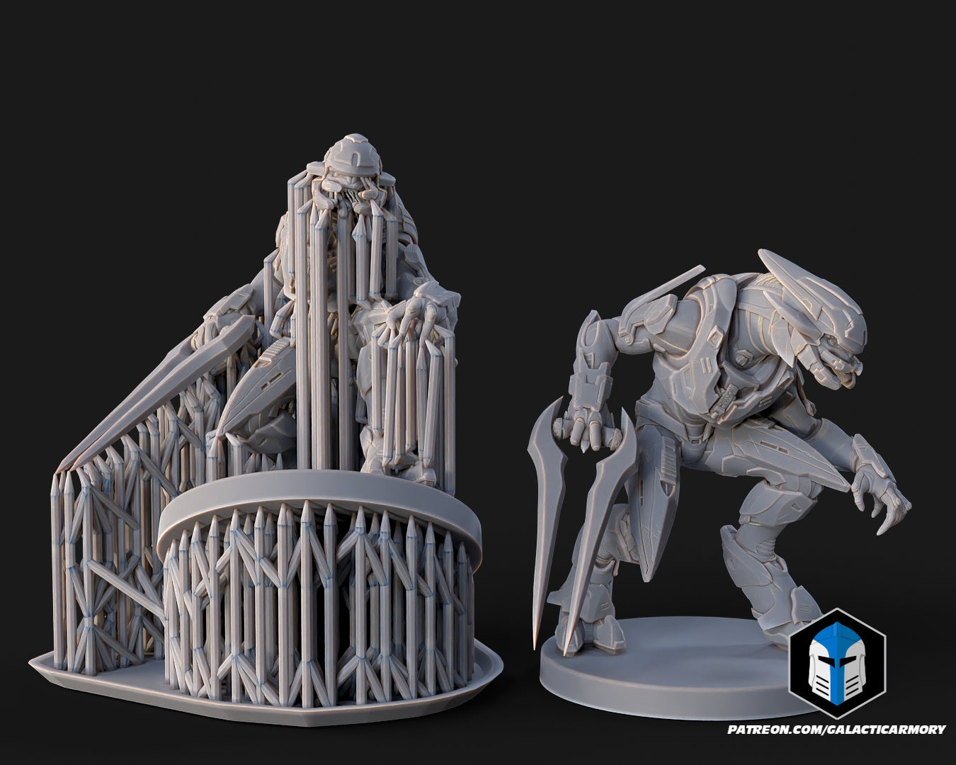 Halo Elite Miniatures