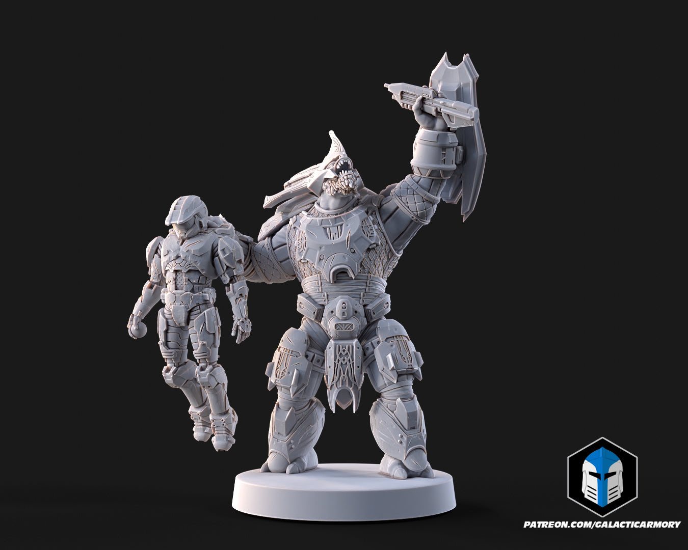 Halo Brute Miniatures