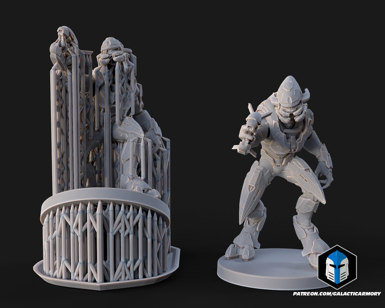 Halo Elite Miniatures