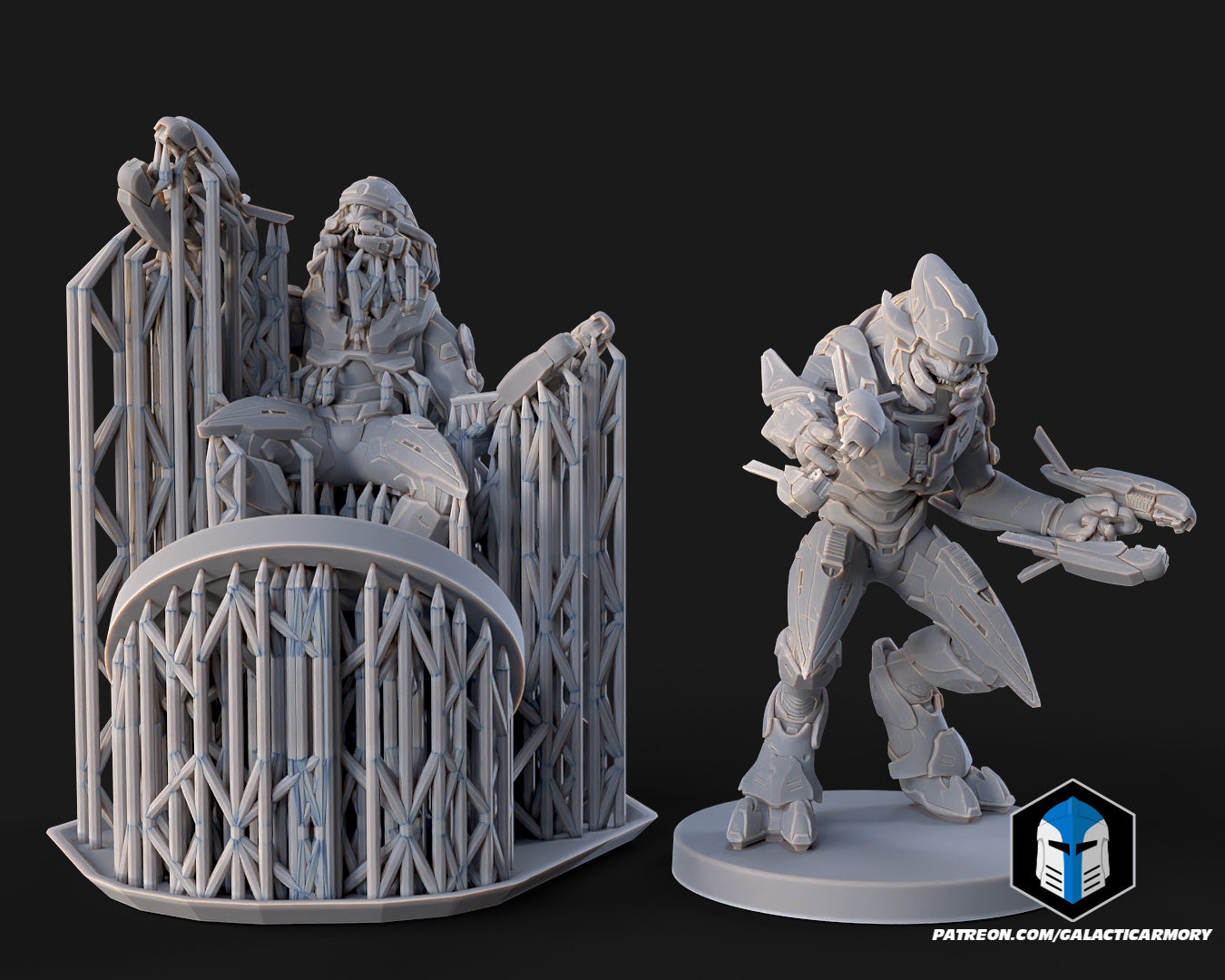 Halo Elite Miniatures