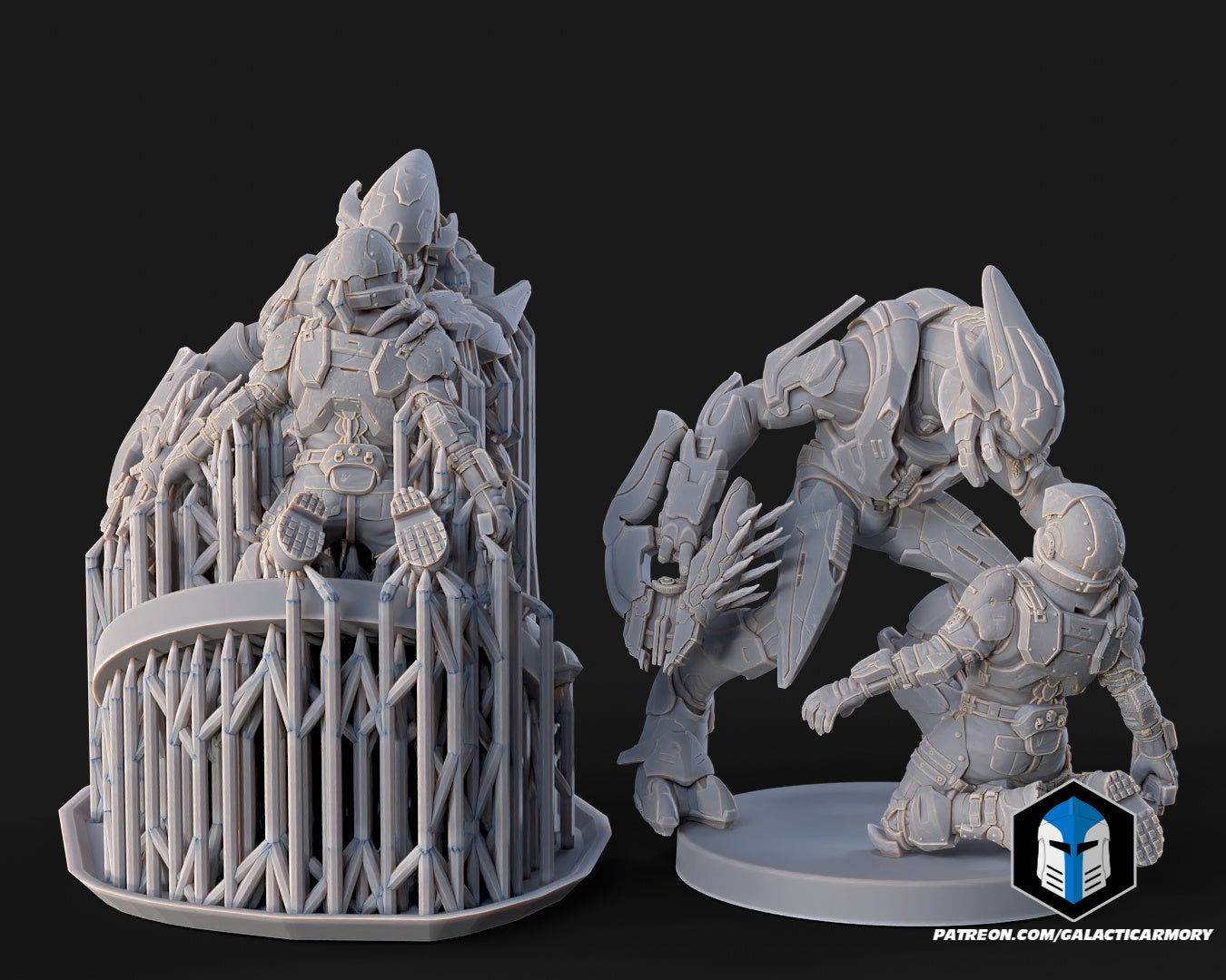 Halo Elite Miniatures