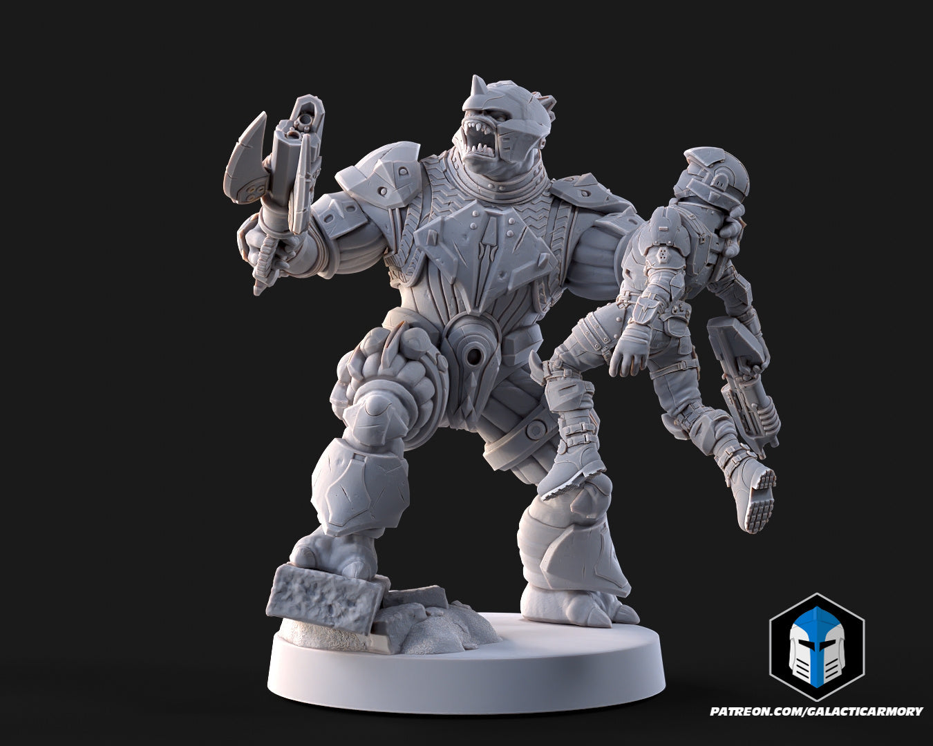 Halo Brute Miniatures