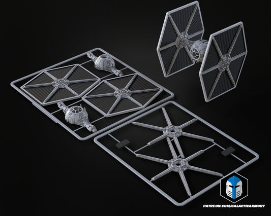 Star Wars TIE Fighter Kit Card